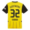 Maglia ufficiale Borussia Dortmund Kamara 32 Casa 2024-25 per Uomo